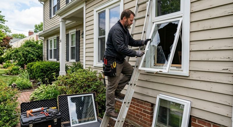 Cracked Window Repair in Kansas City, KS